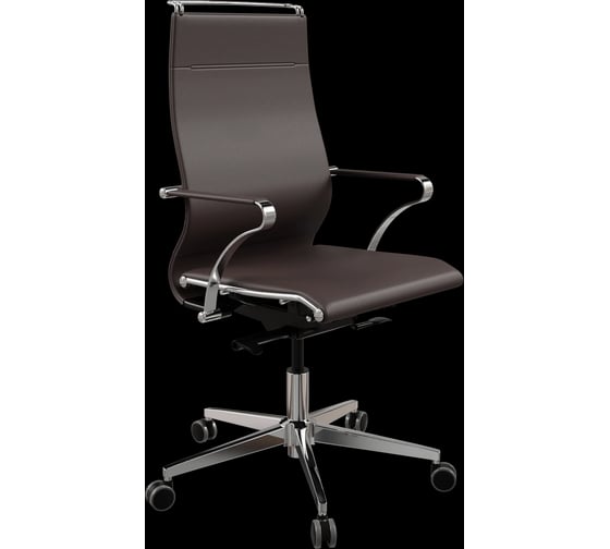 Кресло для персонала МЕТТА Sit Well B2-195K - Infinity /Ach246/Nc200/K15cL(M24.B22.G18.W03) (Темно-коричневый) z268.5D.1.544