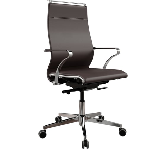 Кресло для персонала МЕТТА Sit Well B2-195K - Infinity /Ach246/Nc200/K15cL(M24.B22.G18.W03) (Темно-коричневый) z268.5D.1.544