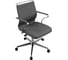 Кресло для персонала МЕТТА Sit Well M4-167K - Bahama /Ach46/Wh12/K15cF(M01.B22.G42.W02) (Темно-серый) z19E.5C.1.D42 2