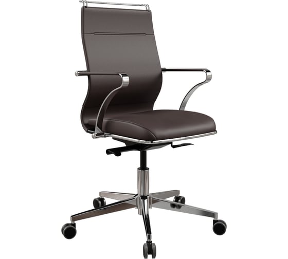 Кресло для персонала МЕТТА Sit Well M3-192K - Extra /Ach46/Wm12/K15cL(M24.B22.G18.W03) (Темно-коричневый) z25D.5D.1.544