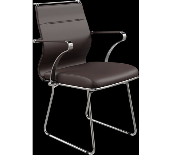 Кресло для персонала МЕТТА Sit Well M4-192K - Extra /Ach46/Wm12/K15cL(F54) (Темно-коричневый) z31B.5D.1.6A4