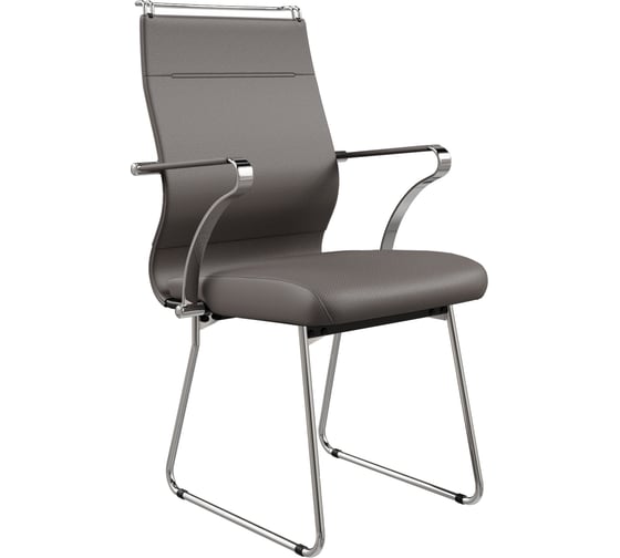 Кресло для персонала МЕТТА Sit Well M3-167K - Extra /Ach46/Wh12/K15cL(F54) (Серый) z329.5D.1.6A4
