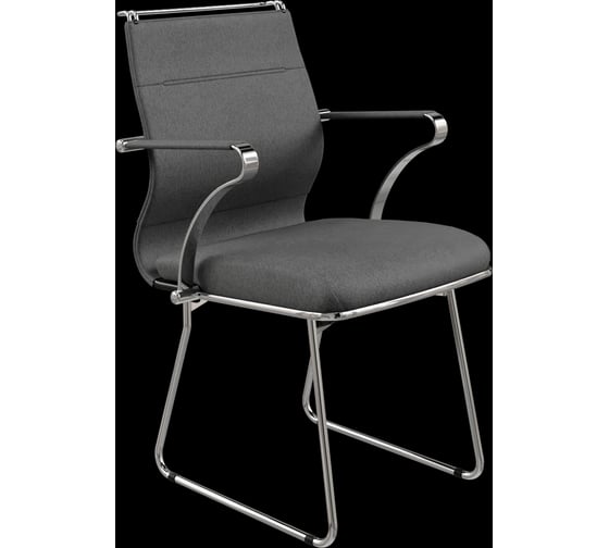 Кресло для персонала МЕТТА Sit Well M4-192K - Bahama /Ach46/Wm12/K15cF(F54) (Темно-серый) z19D.5C.1.6A4