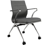 Кресло для персонала МЕТТА Sit Well M4-192K - Bahama /Ach46/Wm12/K15cF(F53.W02) (Темно-серый) z509510226