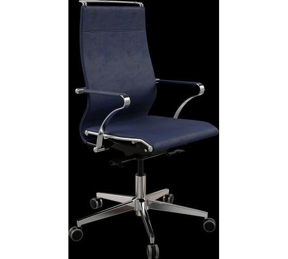 Кресло для персонала МЕТТА Sit Well B2-195K - GoyaLE /Ach246/Nc200/K15cV(M24.B22.G18.W03) (Синий) z26B.5E.1.544