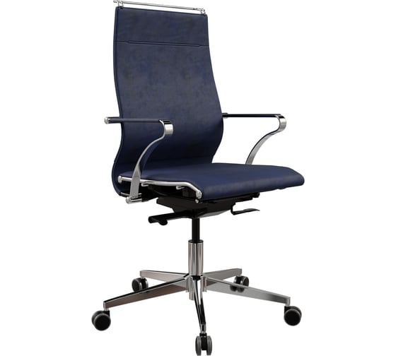 Кресло для персонала МЕТТА Sit Well B2-195K - GoyaLE /Ach246/Nc200/K15cV(M24.B22.G18.W03) (Синий) z26B.5E.1.544