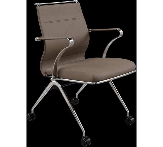 Кресло для персонала МЕТТА Sit Well M4-192K - Bahama /Ach46/Wm12/K15cF(F53.W01) (Коричневый) z509322539