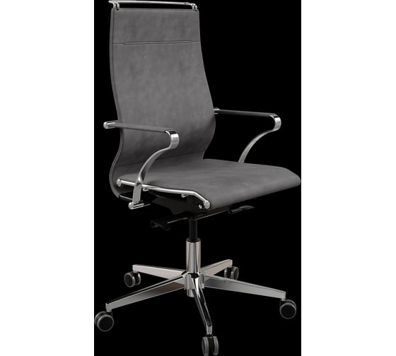 Кресло для персонала МЕТТА Sit Well B2-195K - GoyaLE /Ach246/Nc200/K15cV(M24.B22.G18.W03) (Темно-серый) z509522571