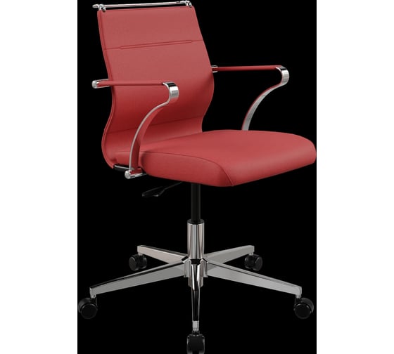 Кресло для персонала МЕТТА Sit Well M4-167K - Bahama /Ach46/Wh12/K15cF(M01.B22.G42.W02) (Красный) z36E.5C.1.D42