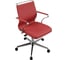 Кресло для персонала МЕТТА Sit Well M4-167K - Bahama /Ach46/Wh12/K15cF(M01.B22.G42.W02) (Красный) z36E.5C.1.D42 2