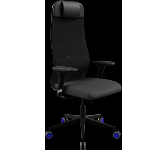 Кресло для персонала МЕТТА Sit 10 B1-111D - X2+UMF(X1) /Ub00/Wh00/D02P(M09.B11.G19.W27) (Черный) z13E.D.1.257 1