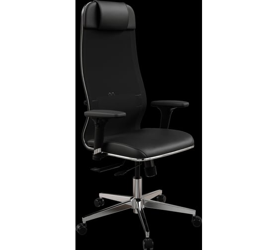 Кресло для персонала МЕТТА Sit 10 B1-115D - X2+Extra /Um00/Wm12/D02P(M18.B22.G18.W02) (Черный) z1D1.D.1.333 1