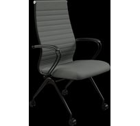 Кресло для персонала МЕТТА Sit 10 B2-119K - UMF(X1) /Kb02/Wh00/K3bL(F56.W01) (Темно-серый) z548.57.1.682