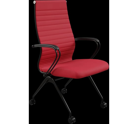 Кресло для персонала МЕТТА Sit 10 B2-119K - UMF(X1) /Kb02/Wh00/K3bL(F56.W01) (Красный) z193.57.1.682