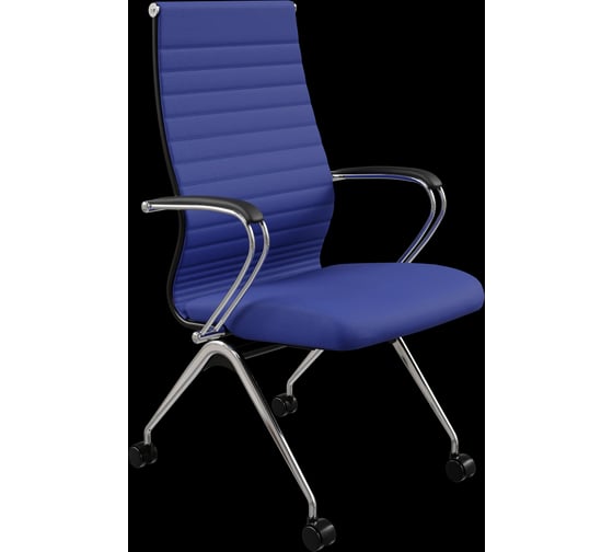 Кресло для персонала МЕТТА Sit 10 B2-119K - UMF(X1) /Kb02/Wh00/K3cL(F53.W01) (Синий) z192.55.1.662