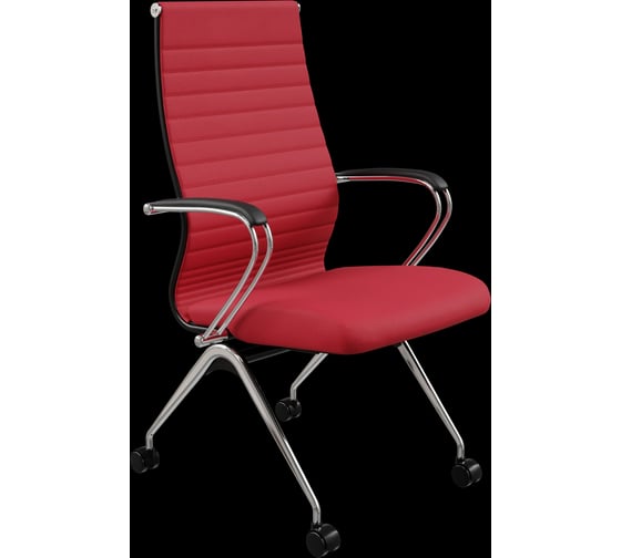 Кресло для персонала МЕТТА Sit 10 B2-119K - UMF(X1) /Kb02/Wh00/K3cL(F53.W01) (Красный) z193.55.1.662