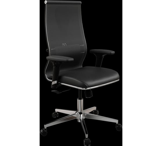 Кресло для персонала МЕТТА Sit 10 B2-163D - T+Extra /Km00/Wm12/D02P(M20.B22.G18.W02) (Черный) z211.D.1.3E3 1
