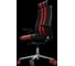 Кресло для персонала МЕТТА Sit 10 B2-187D - Extra /Kb40/Wh40/D03P/H13mL-G-2D(M24.B23.G18.W32) (Черный-Красный) z1EE.6.45.57C 11