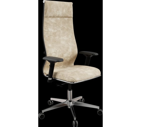 Кресло для персонала МЕТТА Sit 10 L1-142D - Bravo /Km15/Wm12/D04P(M24.B22.G18.W03) (Бежевый)