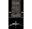 Кресло для персонала МЕТТА Sit 10 L1-142K - Bravo /Km15/Wm12/K1cV(M20.B22.G18.W02) (Темно-серый) z1F9.53.1.3E3 10