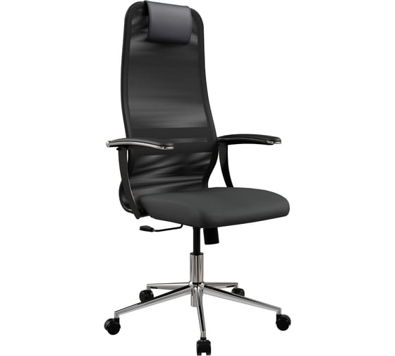 Кресло для персонала МЕТТА Sit 8 B1-8U - X1+UMF(X1) /Uh00/Wh00/U0mL-b(M09.B23.G18.W01) (Черный) zDA.2F.1.2A2