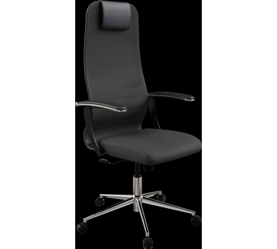 Кресло для персонала МЕТТА Sit 8 B1-8U - X1+UMF(X1) /Uh00/Wh00/U0mL-b(M09.B23.G18.W01) (Тем.серый-Черный) zDD.2F.1.2A2 1