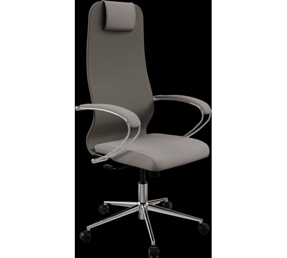 Кресло для персонала МЕТТА Sit 8 B1-9K - X2+Bahama /Uh00/Wh12/K1cF(M09.B23.G18.W02) (Серый-Песочный) z10A.52.1.2A3