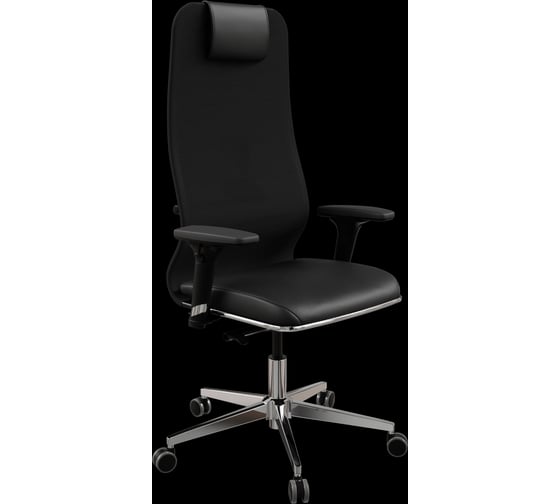 Кресло для персонала МЕТТА Sit 8 L1-13D - X2+Extra /Uh00/Wm12/D02P(M24.B22.G18.W03) (Черный) z4E3.D.1.544 1