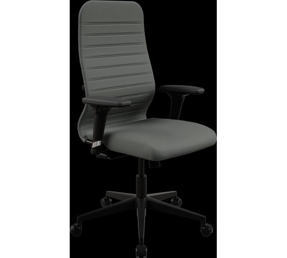 Кресло для персонала МЕТТА Sit 8 B2-10D - UMF(X1) /Uh02/Wh00/D02P(M09.B11.G19.W02) (Темно-серый(допЧерный)) z53A.D.1.243