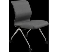 Кресло для персонала МЕТТА Sit 8 M4-4 - Bahama /Uh00/Wh12(F53.W01) (Темно-серый) z111.1.1.662