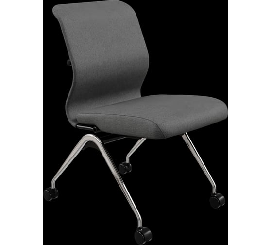 Кресло для персонала МЕТТА Sit 8 M4-4 - Bahama /Uh00/Wh12(F53.W01) (Темно-серый)