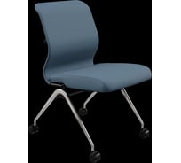 Кресло для персонала МЕТТА Sit 8 M4-4 - Bahama /Uh00/Wh12(F53.W01) (Синий) z114.1.1.662