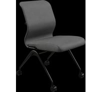 Кресло для персонала МЕТТА Sit 8 M4-4 - Bahama /Uh00/Wh12(F56.W01) (Темно-серый) z111.1.1.682