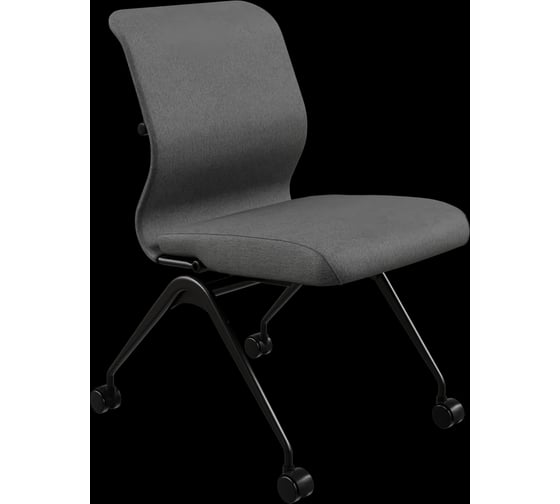 Кресло для персонала МЕТТА Sit 8 M4-4 - Bahama /Uh00/Wh12(F56.W01) (Темно-серый)