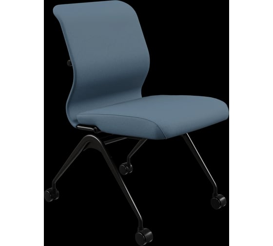 Кресло для персонала МЕТТА Sit 8 M4-4 - Bahama /Uh00/Wh12(F56.W01) (Синий)