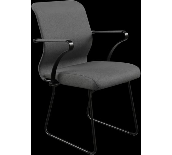 Кресло для персонала МЕТТА Sit 8 M4-4K - Bahama /Uh00/Wh12/K15bF(F57) (Темно-серый)