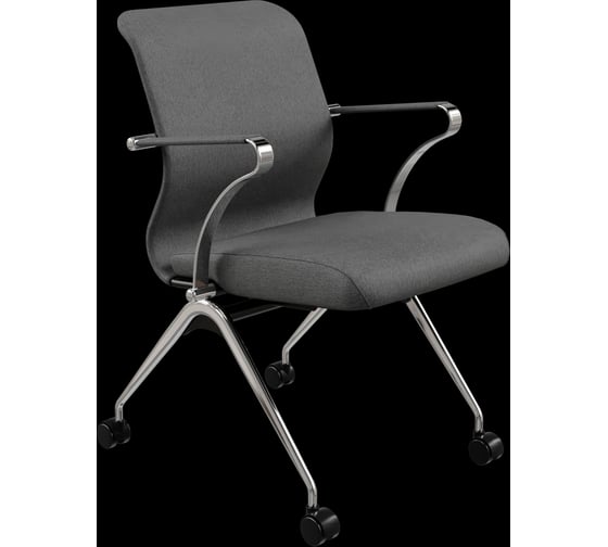 Кресло для персонала МЕТТА Sit 8 M4-4K - Bahama /Uh00/Wh12/K15cF(F53.W01) (Темно-серый)