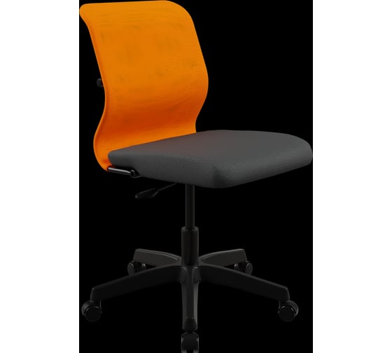 Кресло для персонала МЕТТА Sit 8 M4-8 - X2+UMF(X1) /Uh00/Wh00(M01.B02.G41.W01) (Оранжевый-Черный)