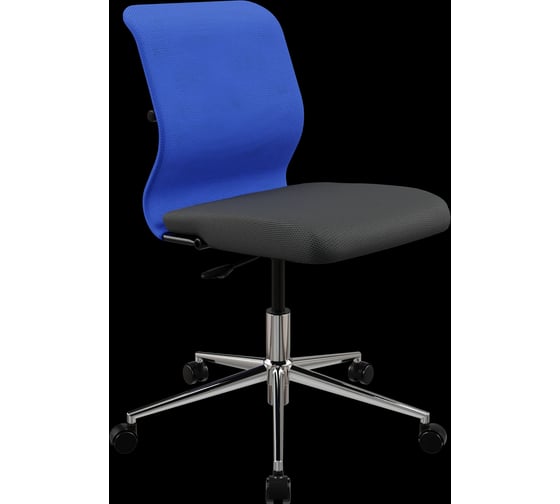 Кресло для персонала МЕТТА Sit 8 M4-8 - X2+UMF(X1) /Uh00/Wh00(M01.B23.G42.W01) (Синий-Черный)