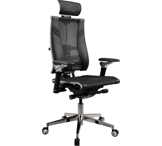 Кресло руководителя МЕТТА Yoga Spine Triumph B2 (Черный CC.50.15.13A) z509734677