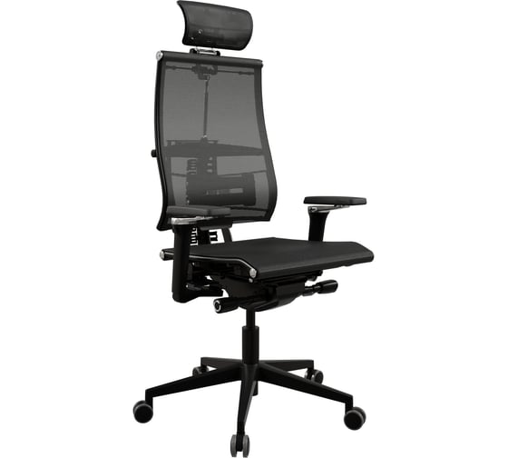 Кресло руководителя МЕТТА Yoga Spine Black Edition (Черный 624.F.4D.A9) z509745543