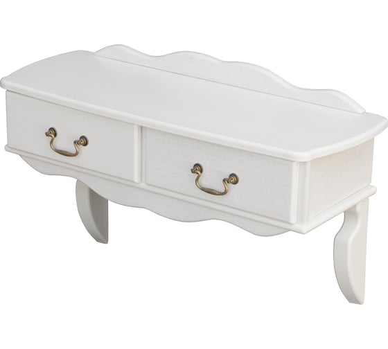 Консоль Мебелик Берже 20 белый ясень 00 2473