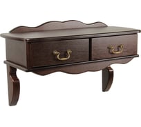 Консоль Мебелик Берже 20 темно-коричневый 00 2345