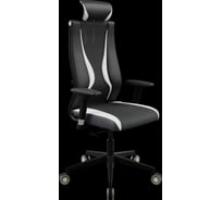 Кресло для персонала МЕТТА Sit 10 B2-170D - Italy+UMF(SY271)+Extra /Kb38/Wh09/D03P/H13mL-Pf-2D(M24.B11.G19.W31) (Черн-Бел) z6DE.6.49.51B