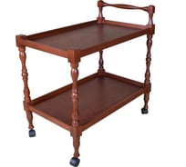 Сервировочный стол Мебелик Бридж средне-коричневый 2096