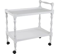 Сервировочный стол Мебелик Бридж слоновая кость 2095