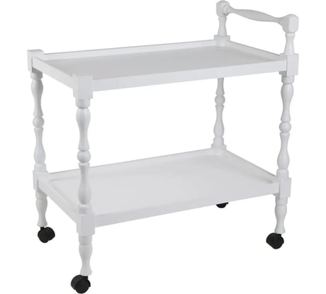 Сервировочный стол Мебелик Бридж слоновая кость 2095