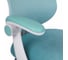Кресло с подставкой для ног BRABIX Sky MG-206, велюр, голубое, 533155 22