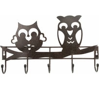 Настенная вешалка Rosenberg Совы 5-ти рожковая ВС51
