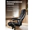 Офисное поворотное кресло KSG Kingstyle SHL-29 Tonpo Fabric Chrome (ткань, черный) KS-001178 4
